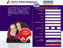 Tablet Screenshot of paireideal.com